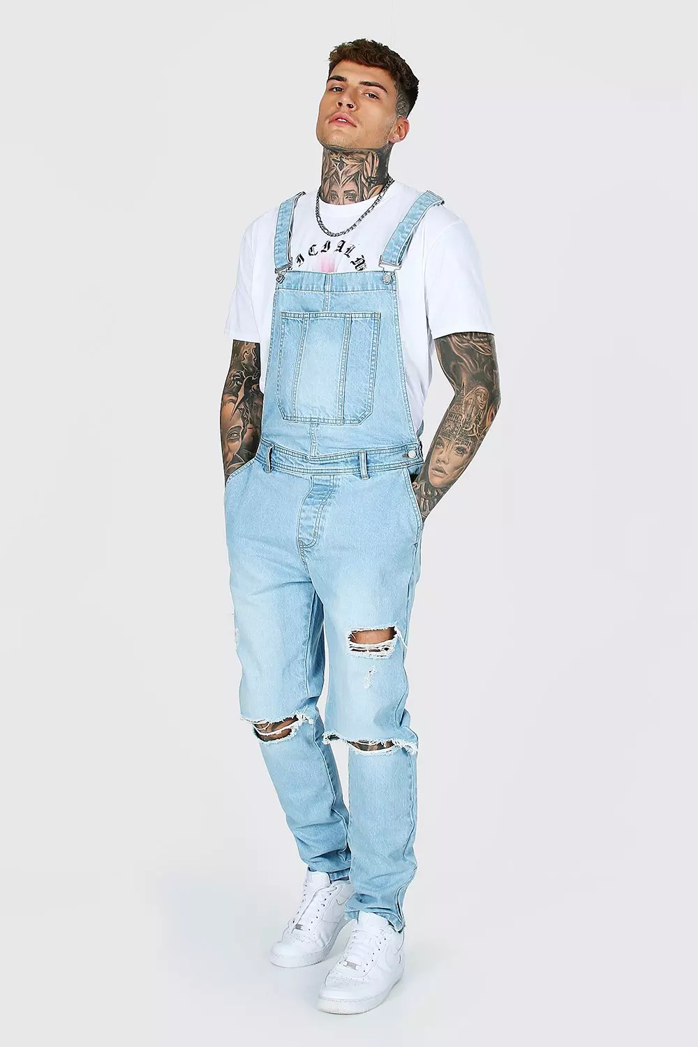 Tapered dungarees 2024